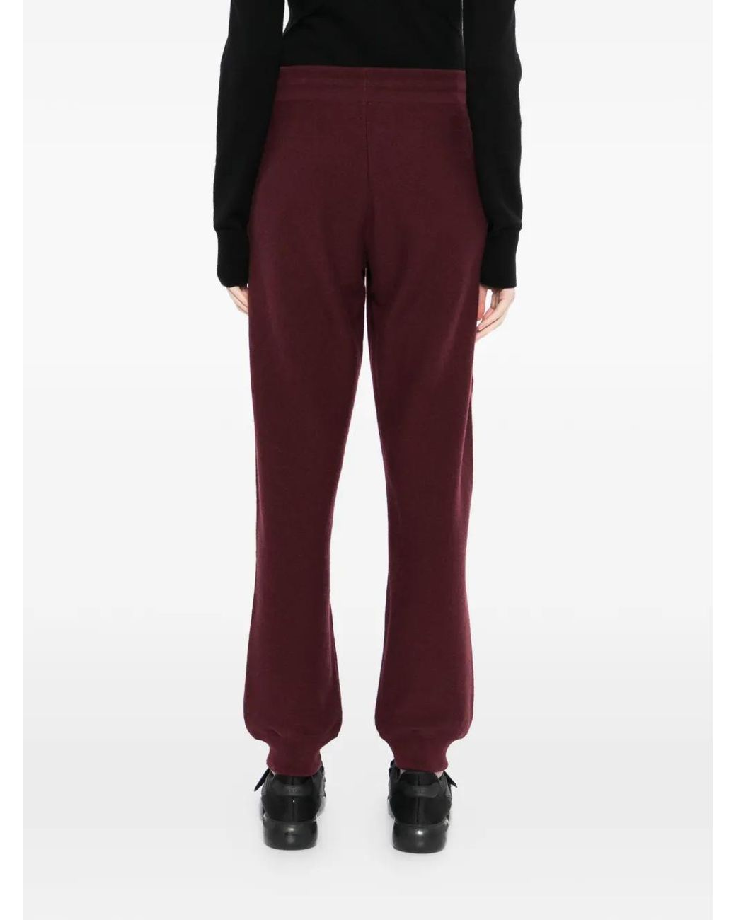 Versace Red Drawstring Trousers