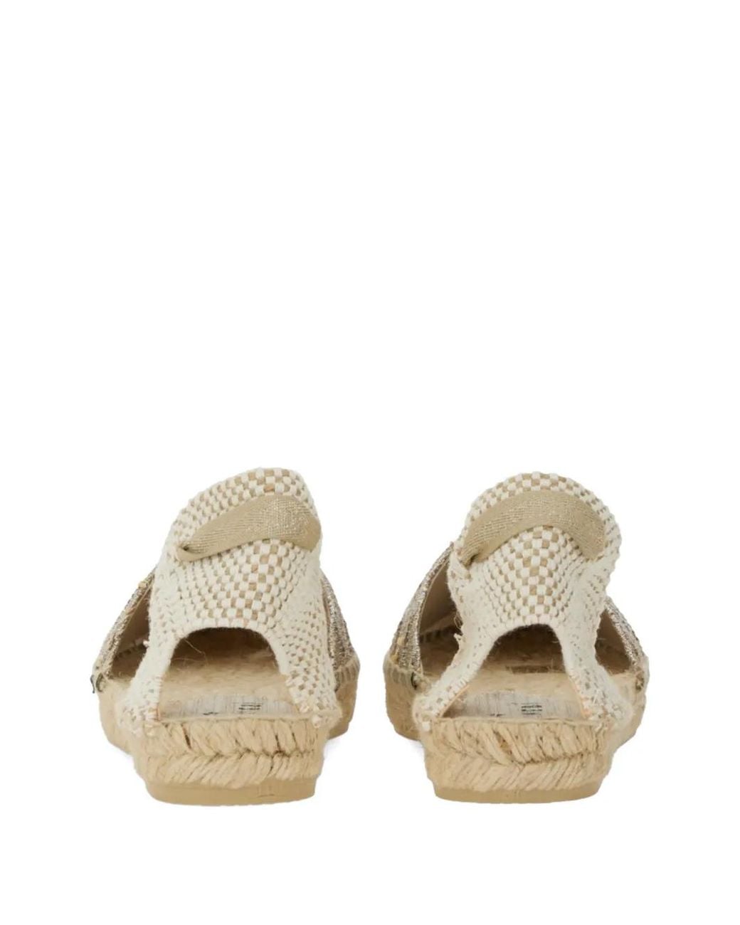 Manebí Natural Valenciana Tie-Fastening Espadrilles