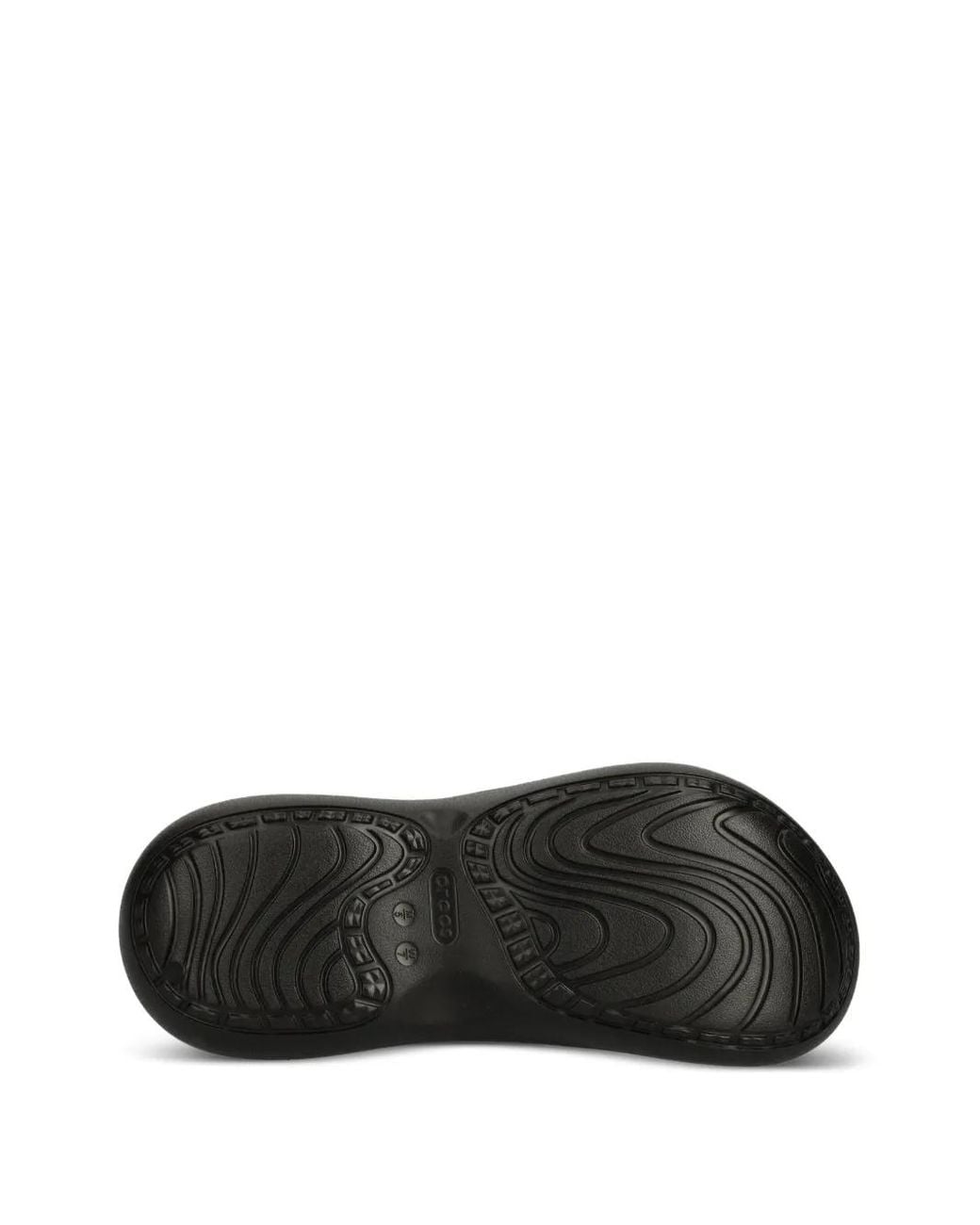 CROCSTM Black Phaedra Perforated Slip-Ons