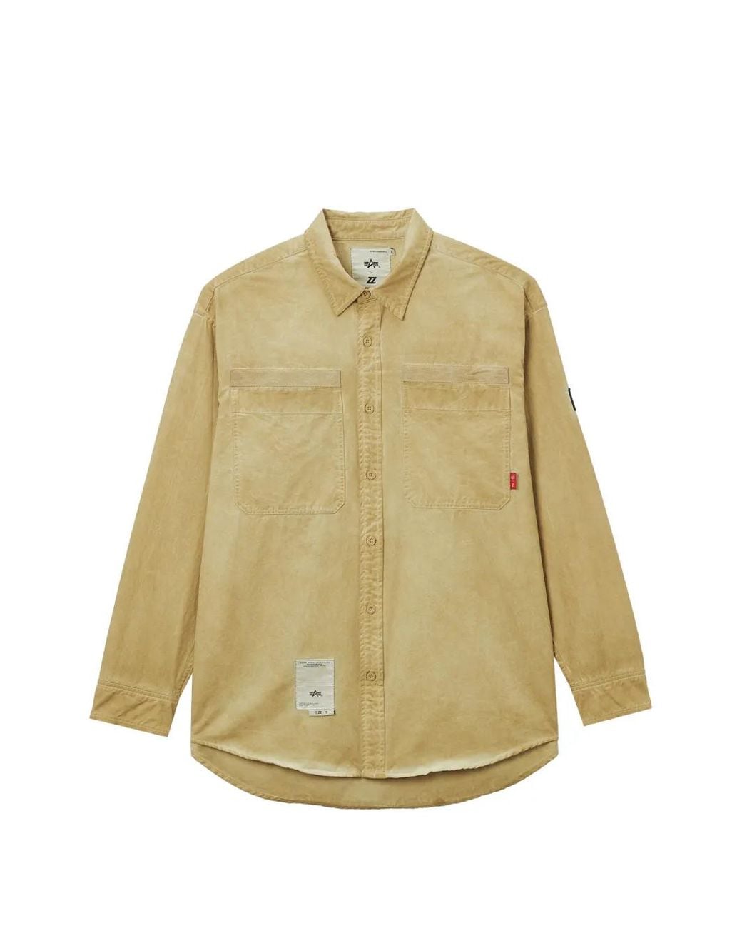 Izzue Natural Patch-Pocket Shirt for men