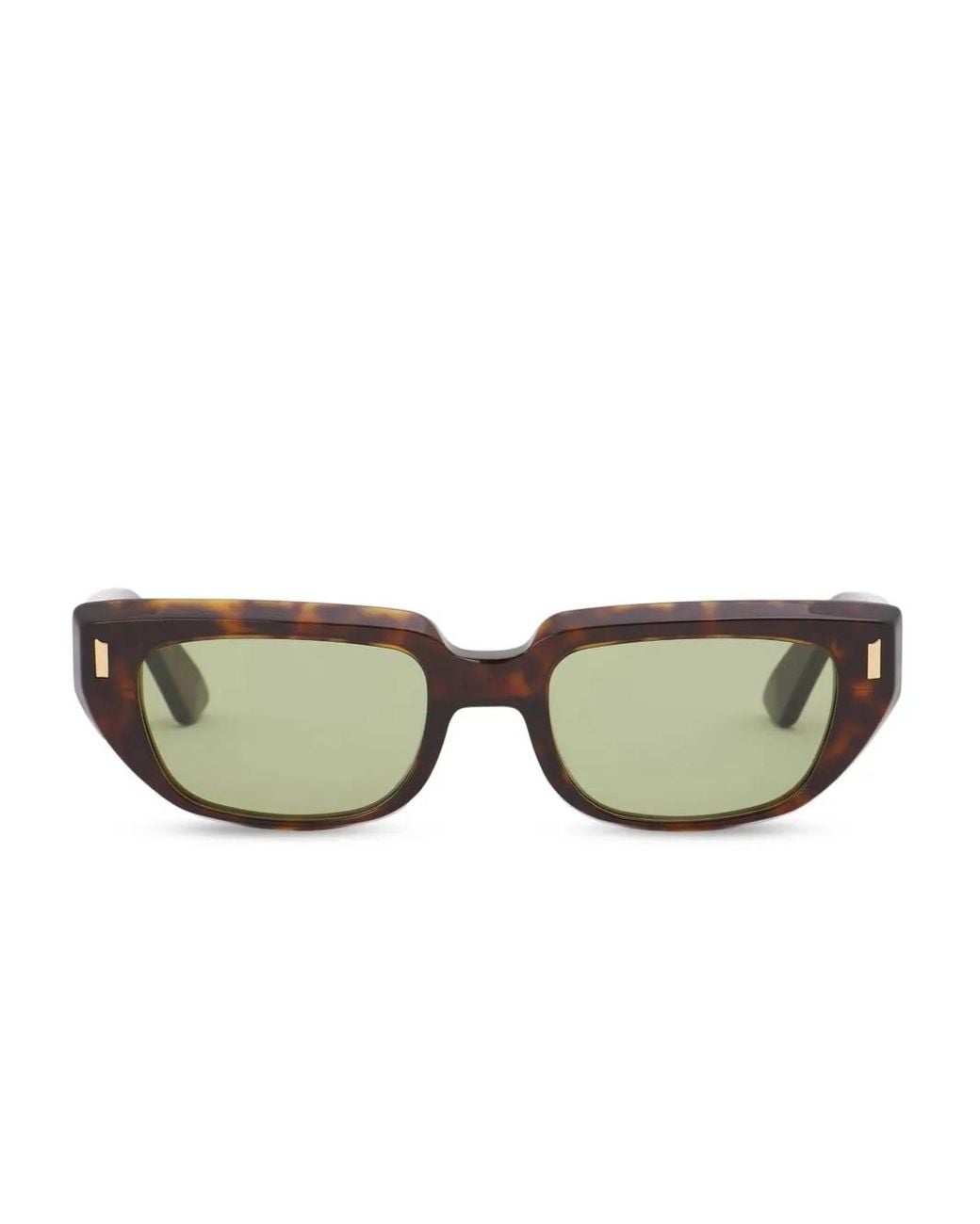 Marni Green Tortoiseshell-Effect Sunglasses
