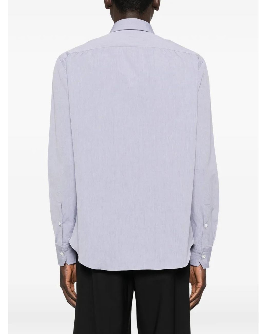 Salvatore Piccolo Purple Buttoned Shirt for men
