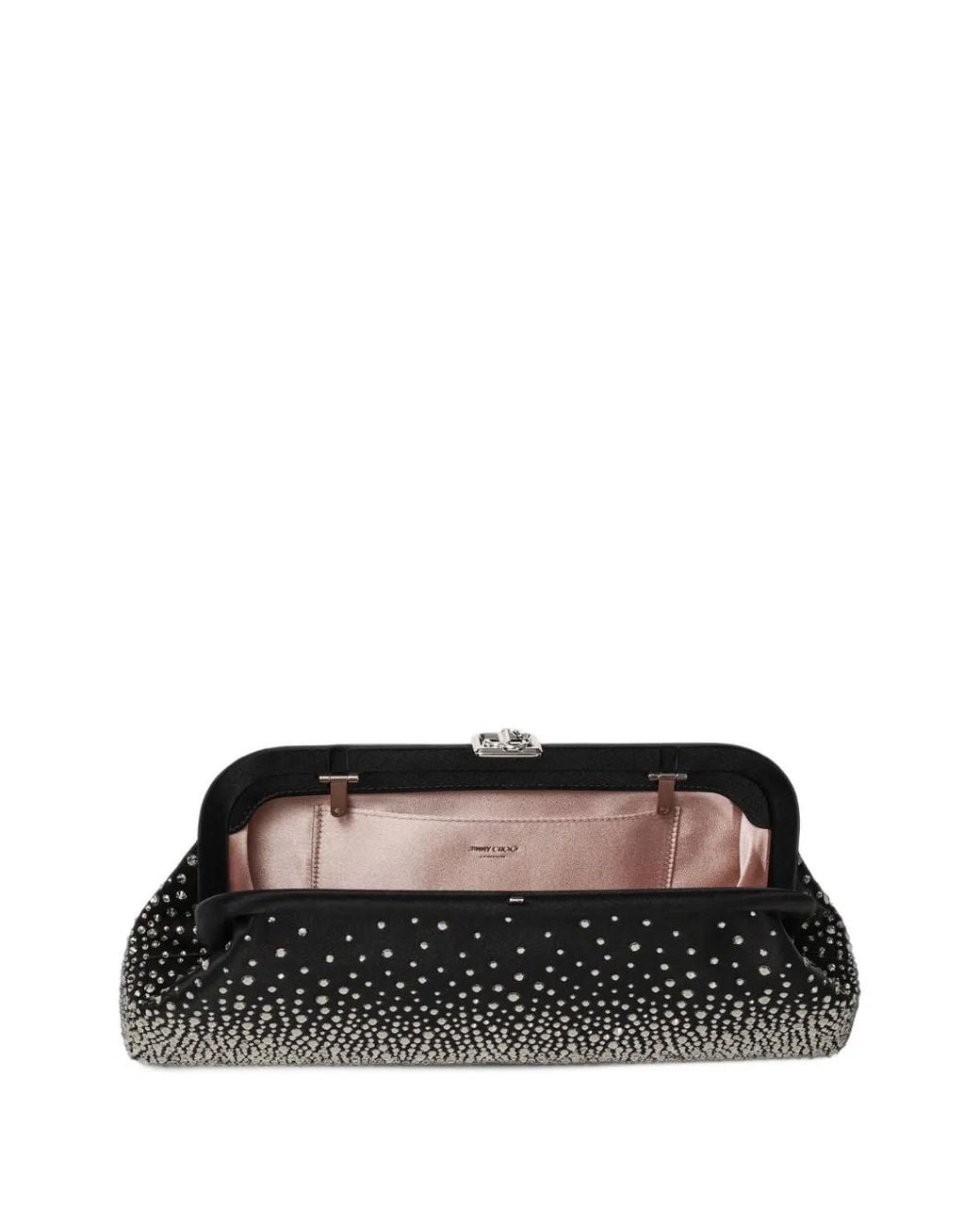 Jimmy Choo Black Skylar Clutch Bag