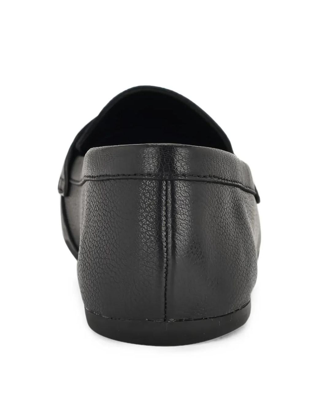 Guess Black Leather Loafers