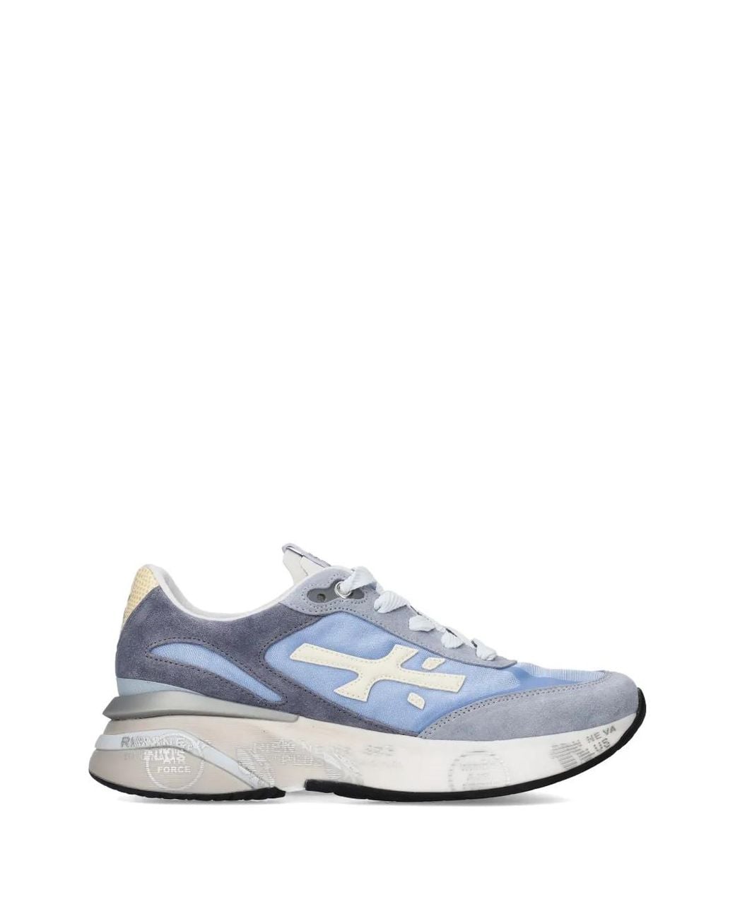 Premiata White Baskets Moe Run-D