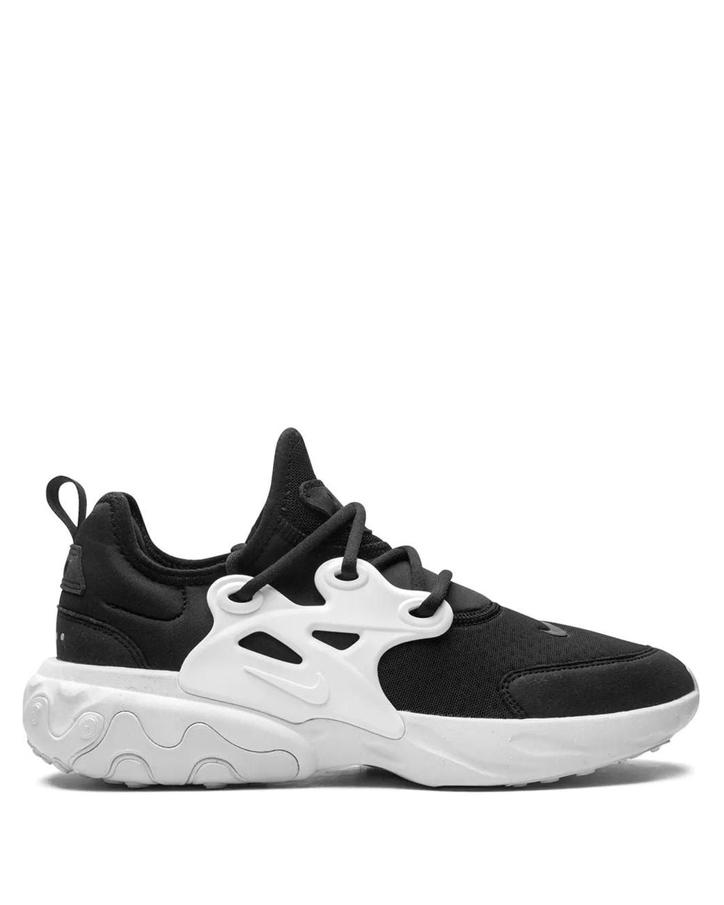 Nike Black React Presto Low-Top Sneakers