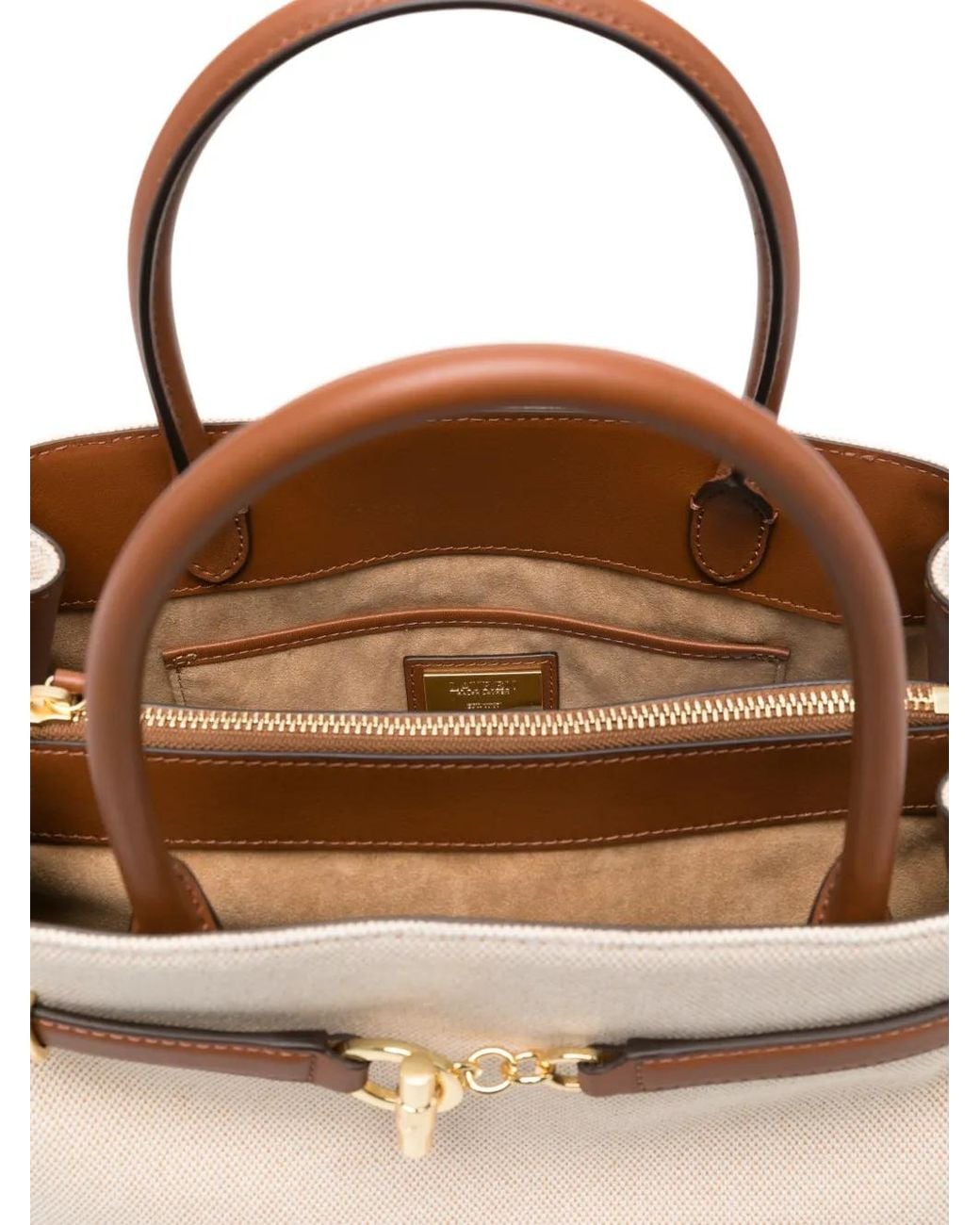 Ralph Lauren Natural Large Blaike Tote Bag