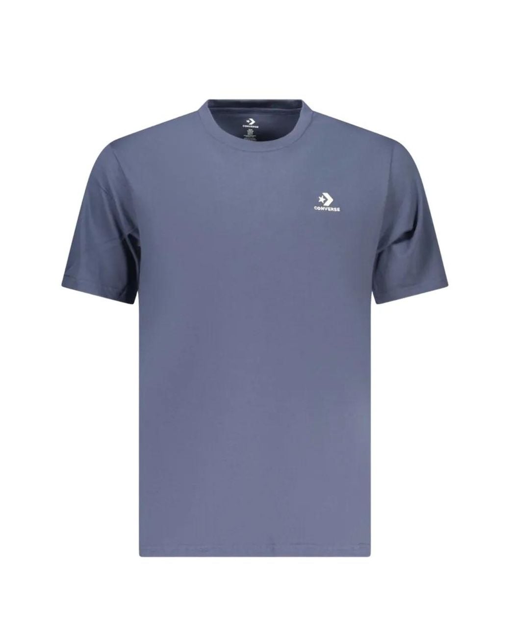 Converse Blue Logo-Print Cotton T-Shirt for men