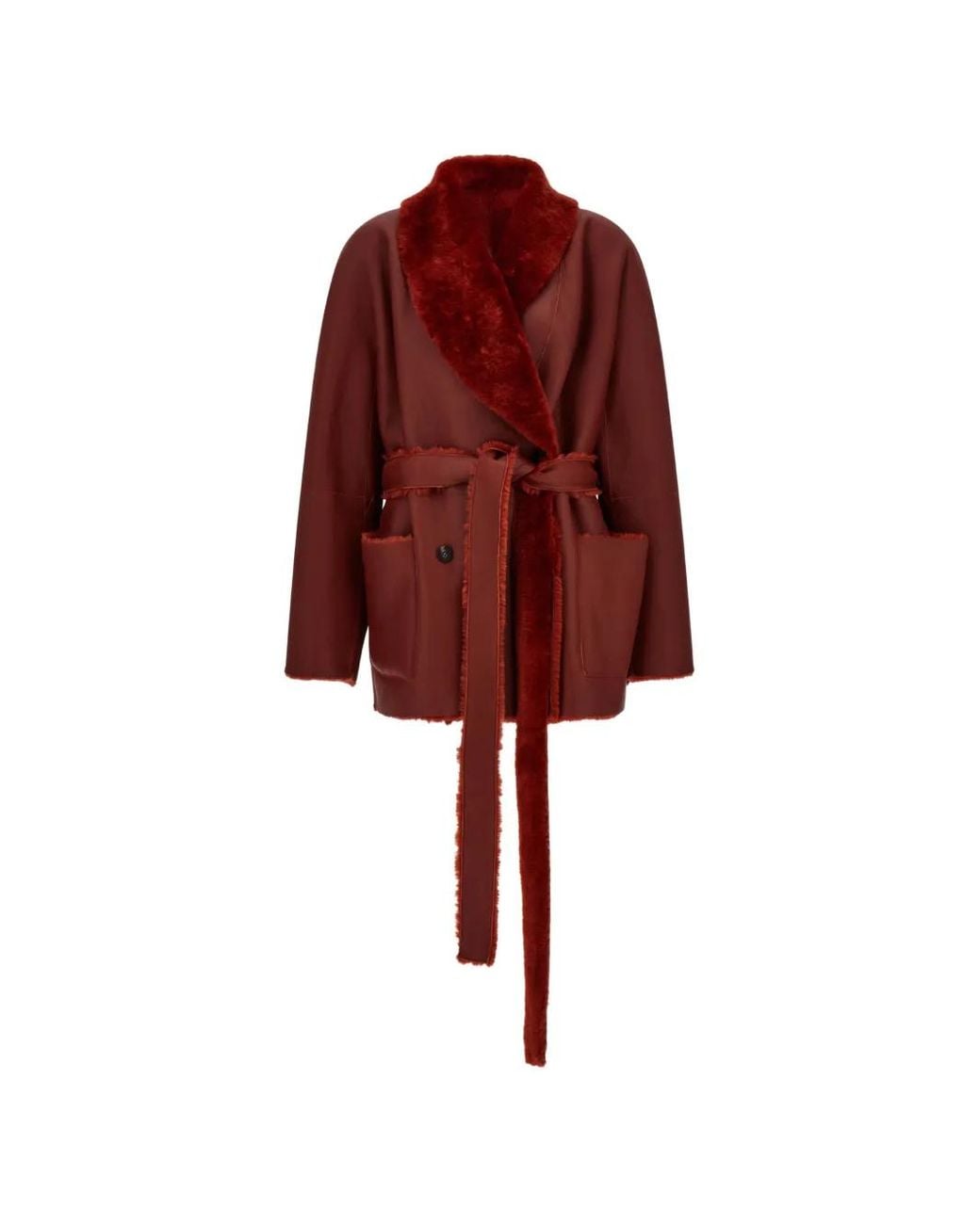 Chaqueta Reversible Ferragamo de color Red