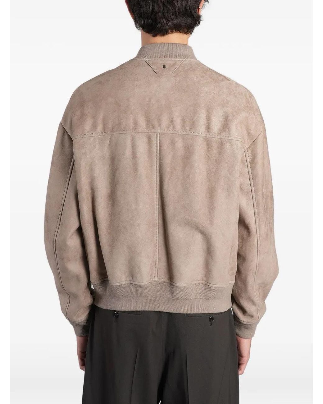 Salvatore Santoro Natural Cay Bomber Jacket for men