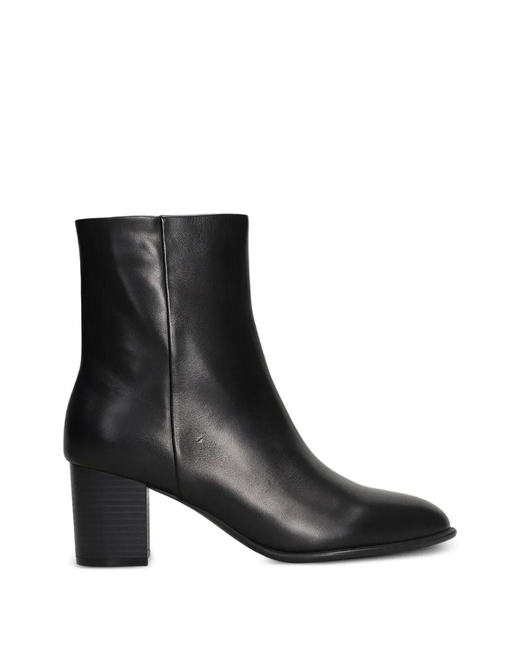 Bibi Lou Black North Block-Heel Ankle Boots