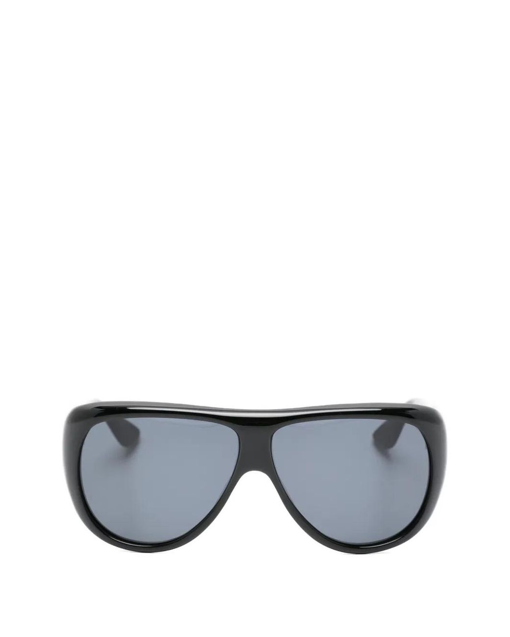 Port Tanger Gray Oval-Frame Sunglasses