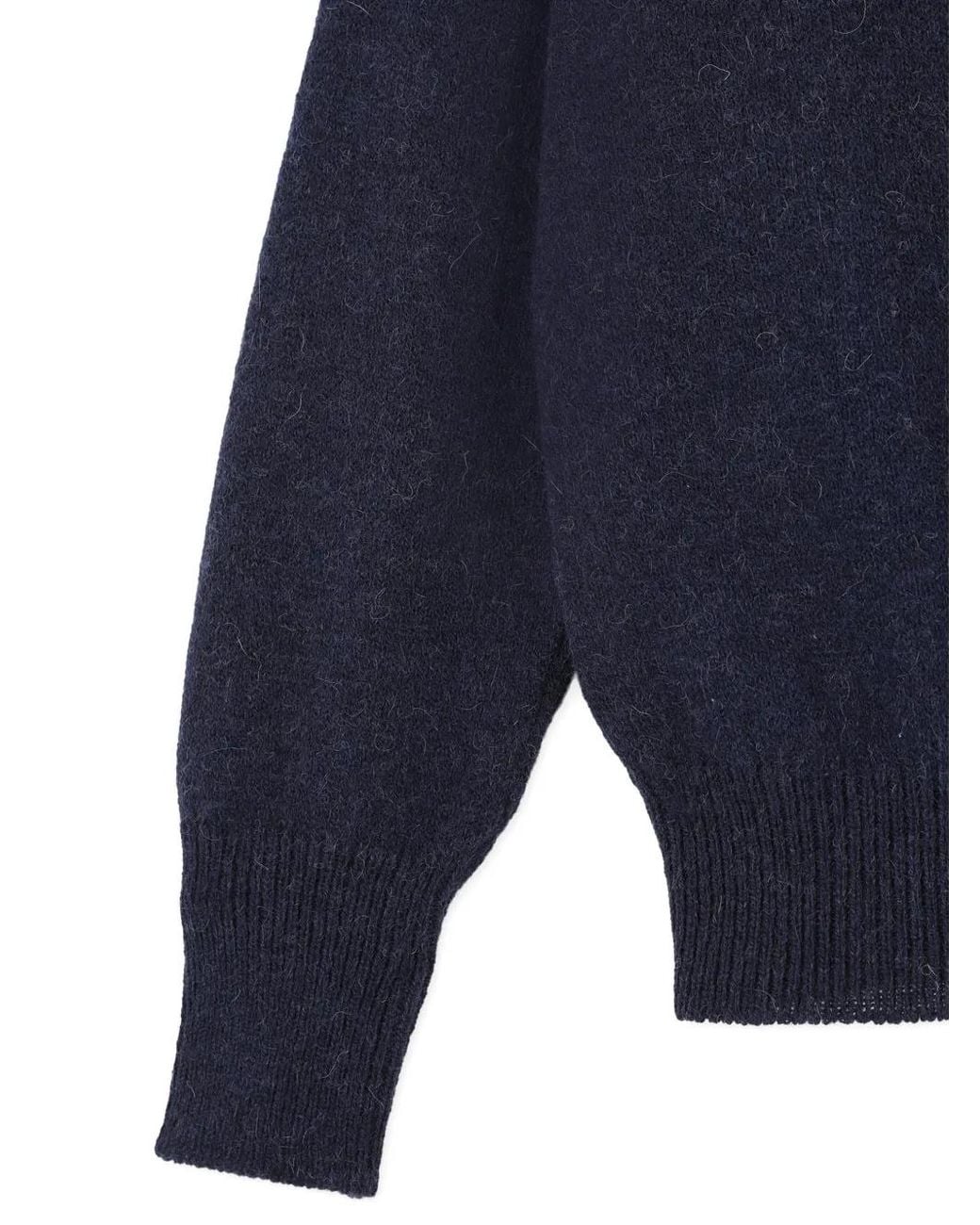 Fortela Blue Piero High Neck Sweater for men