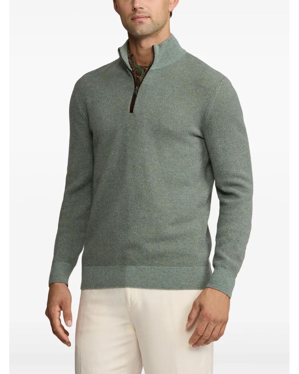 Ralph Lauren Green Knitted Jumper for men