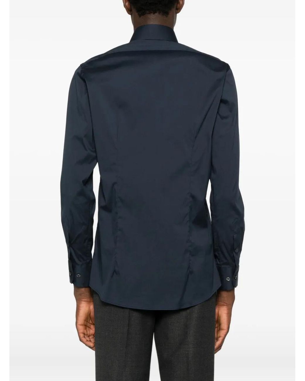 Sand Blue Long-Sleeve Shirt for men
