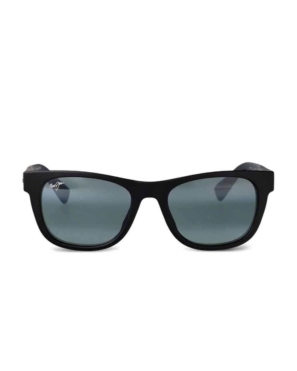 Maui Jim Black Kaulike Rectangle-Frame Sunglasses for men