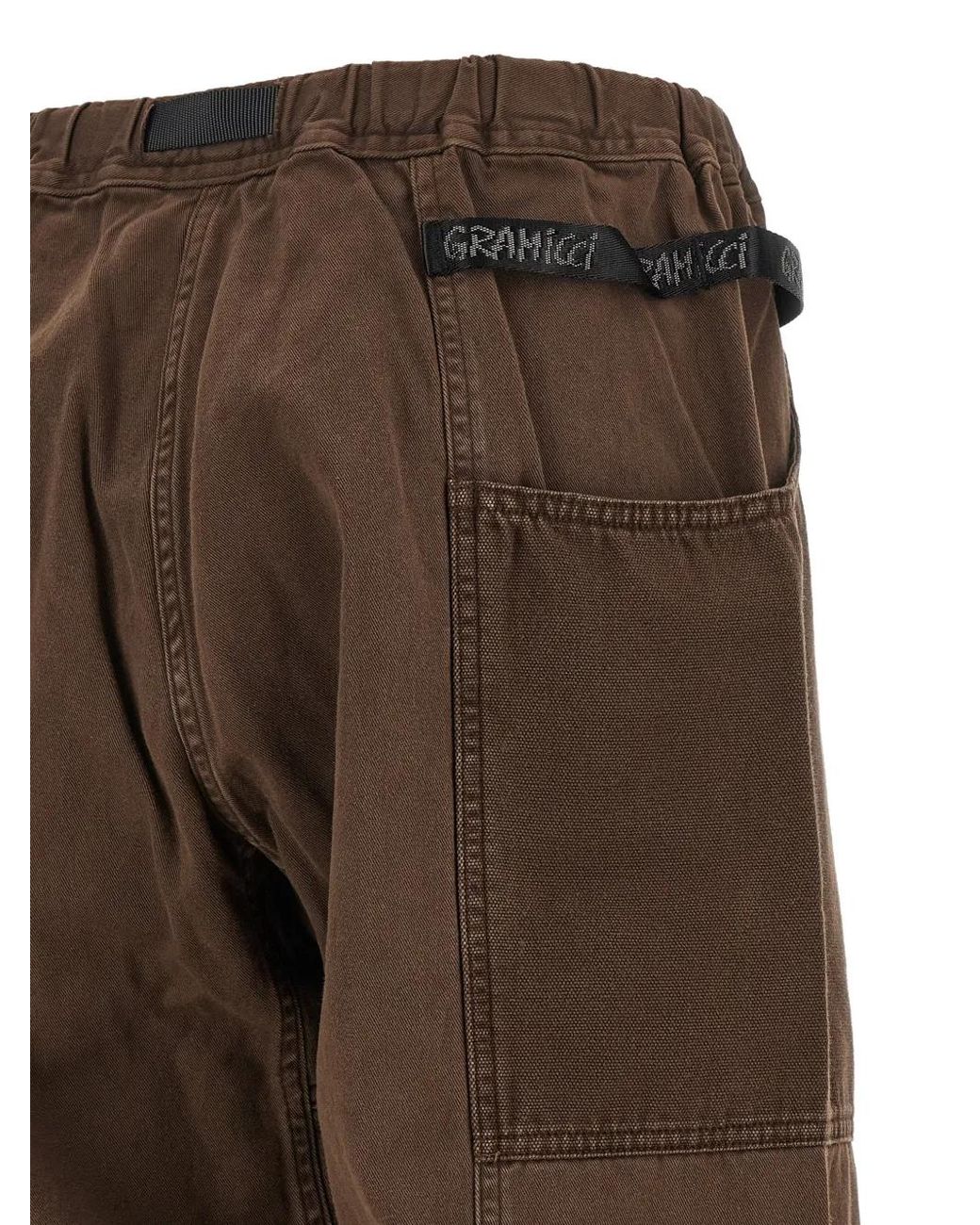 Gramicci Brown Gadget Straight-Leg Trousers for men