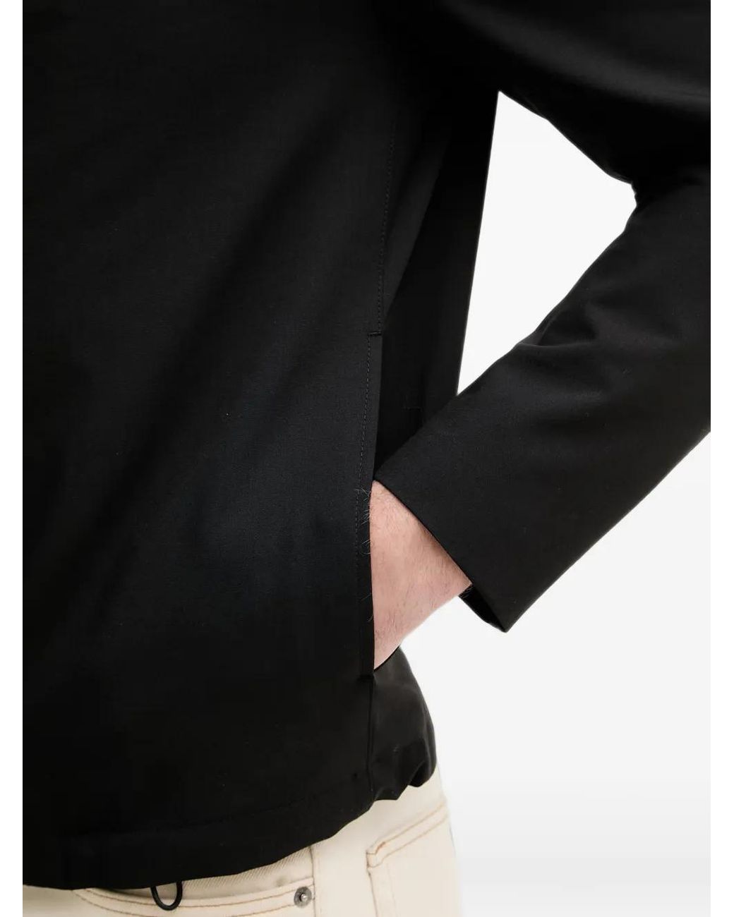 Sisley Jack Met Logopatch in het Black voor heren