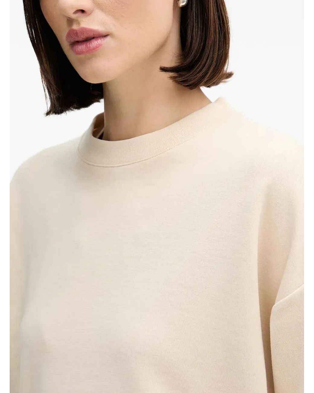 Joop! Natural Logo-Detail Sweatshirt
