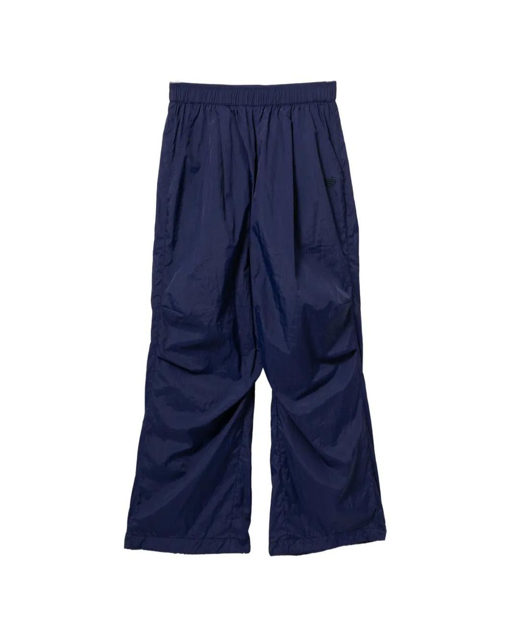 AAPE BY A BATHING AP Blue Elasticated-Waist Track Pants