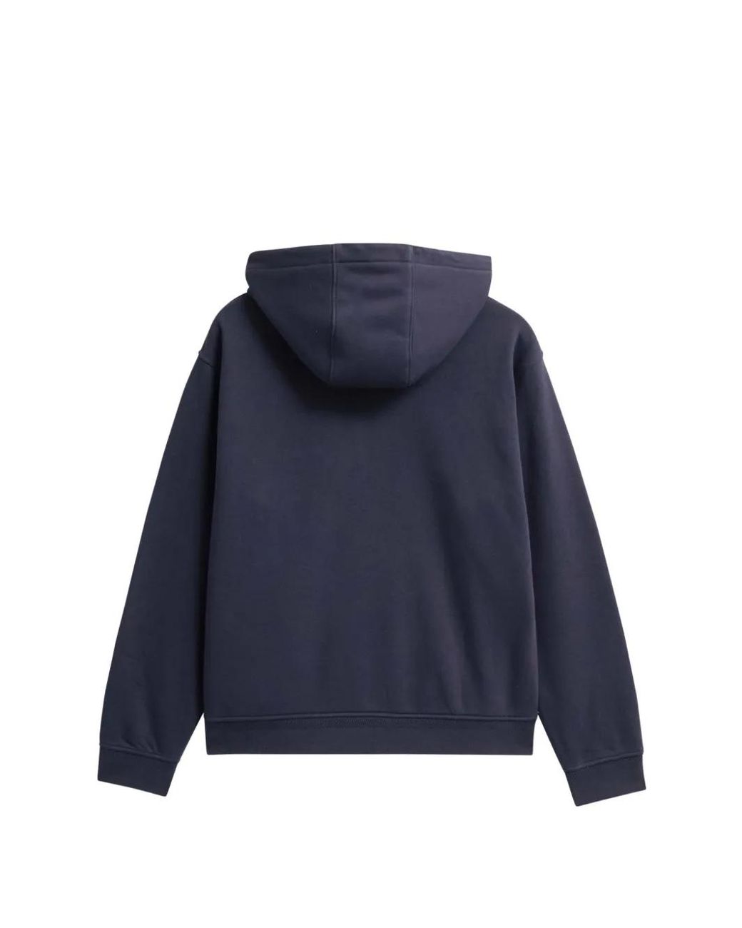 Pringle of Scotland Blue Logo-Embroidered Hoodie