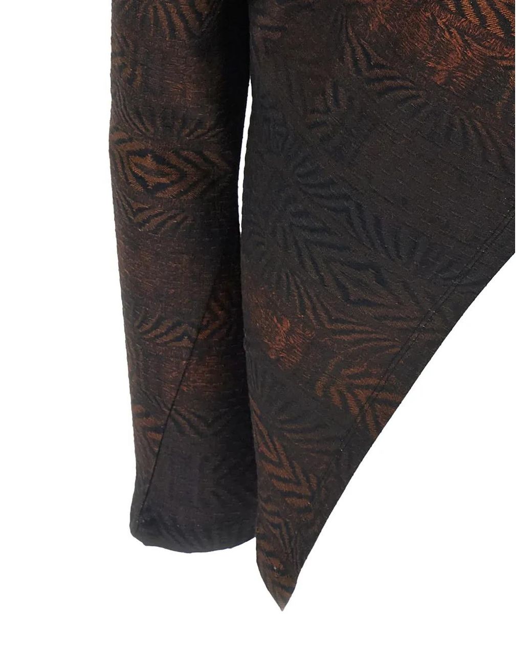 Kiko Kostadinov Black Simpson Asymmetrical Top
