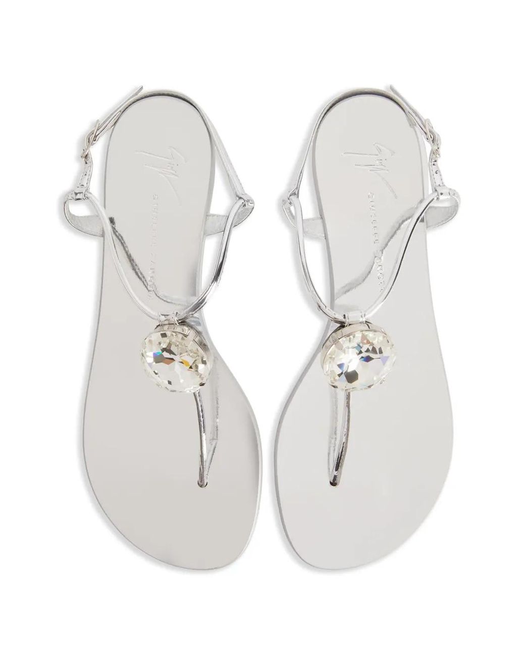 Giuseppe Zanotti White Rock Sandal