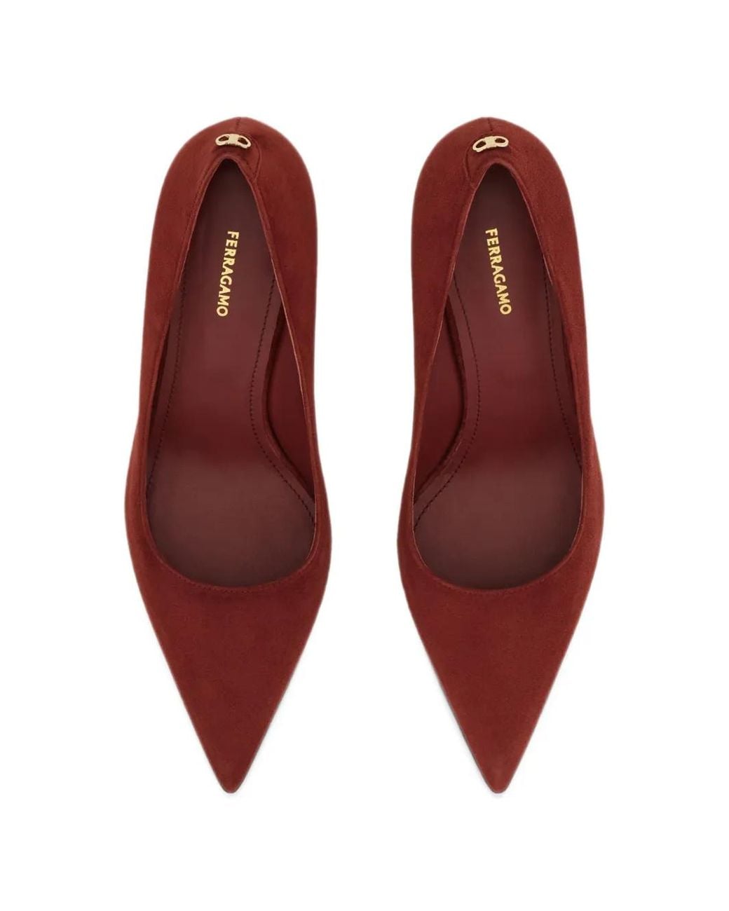 Ferragamo Red Pump Shoes