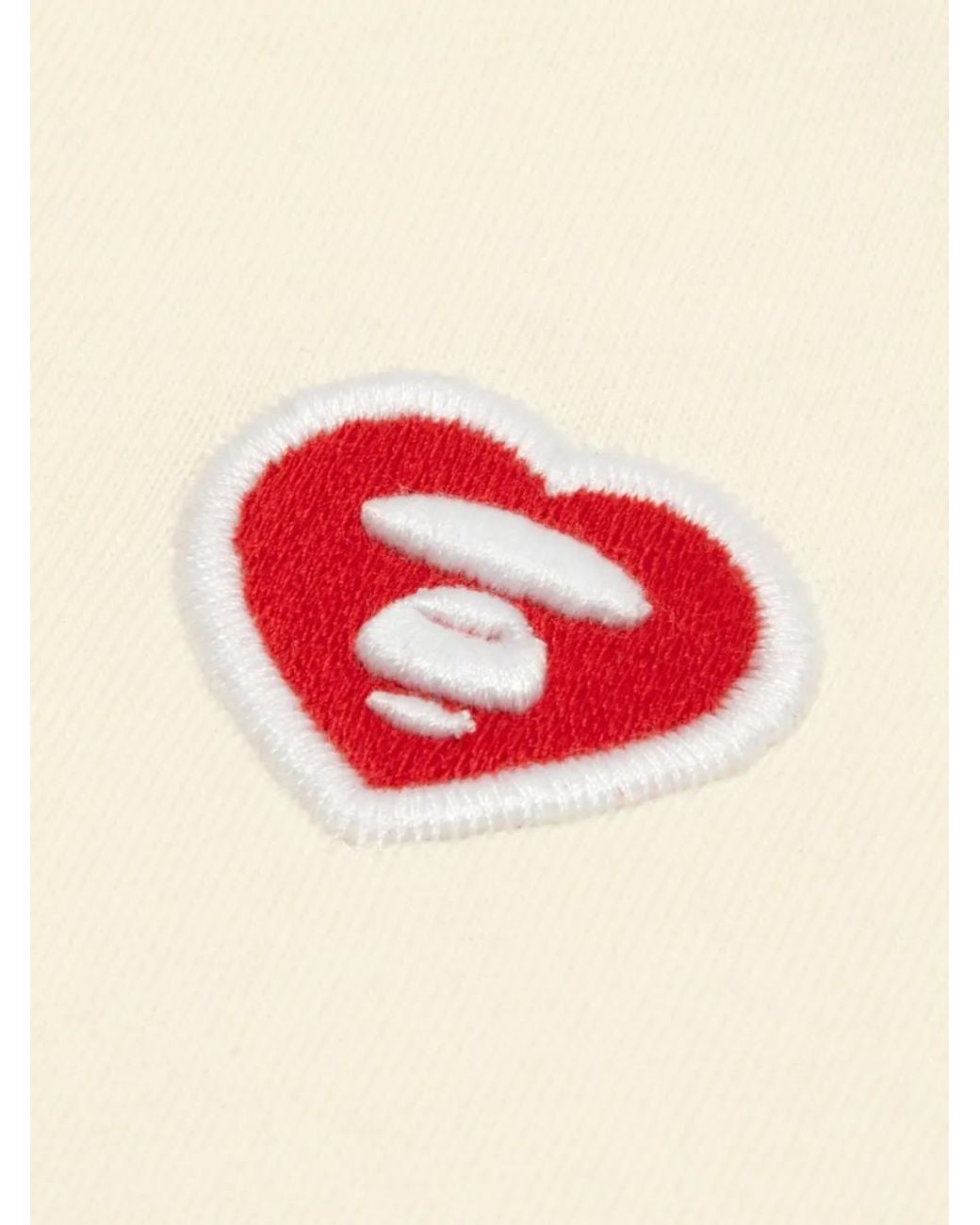 Aape By A Bathing Ape Natural Logo-Patch Sweatshirt for men