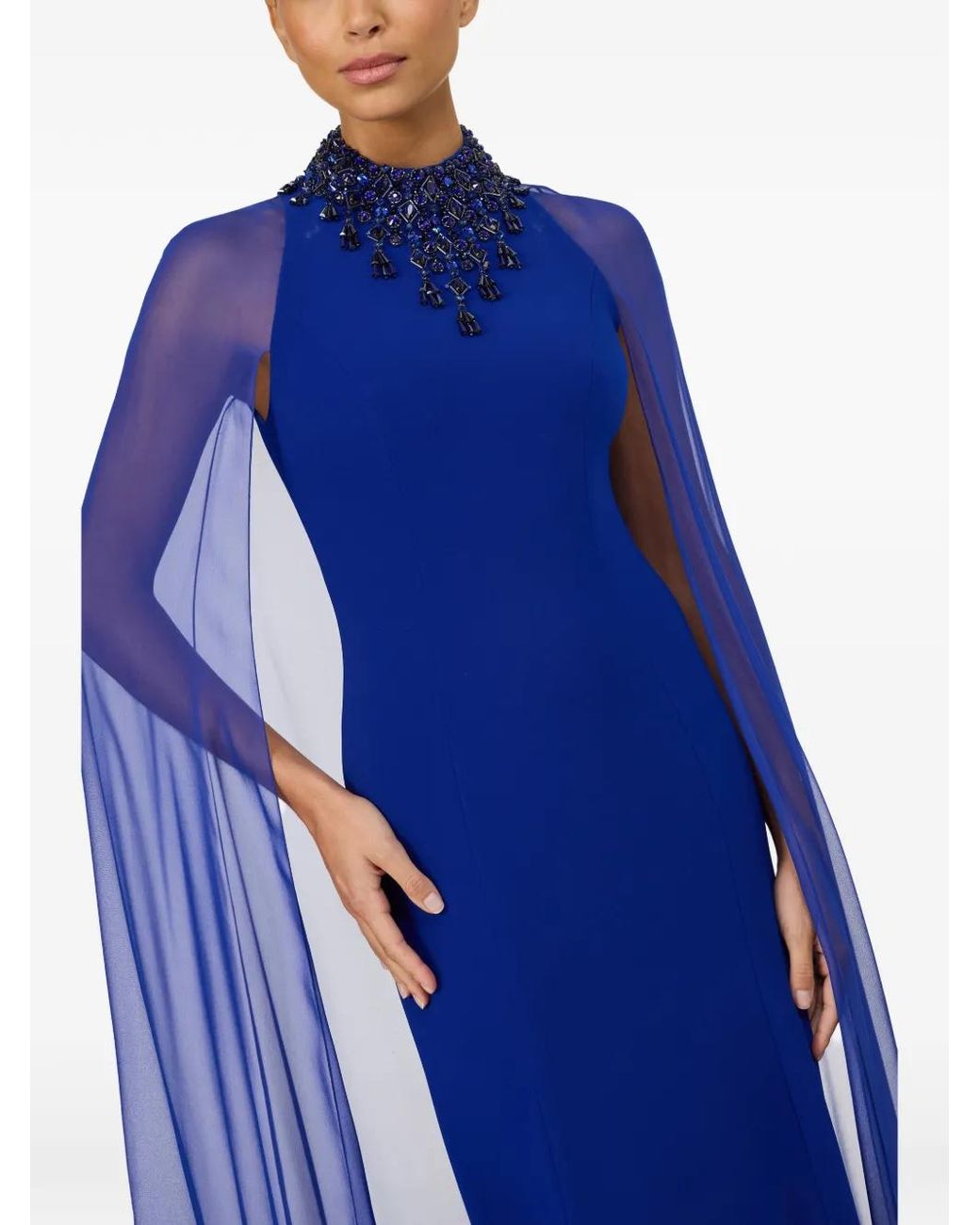 Jenny Packham Blue Kalypto Dress
