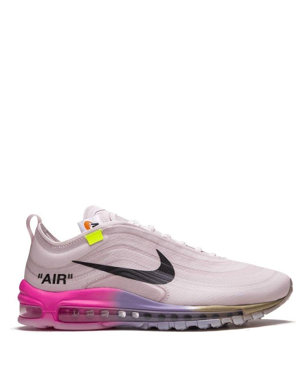 NIKE X OFF-WHITE Rubber The 10th: Air Max 97 Og Sneakers in Pink for Men -  Lyst