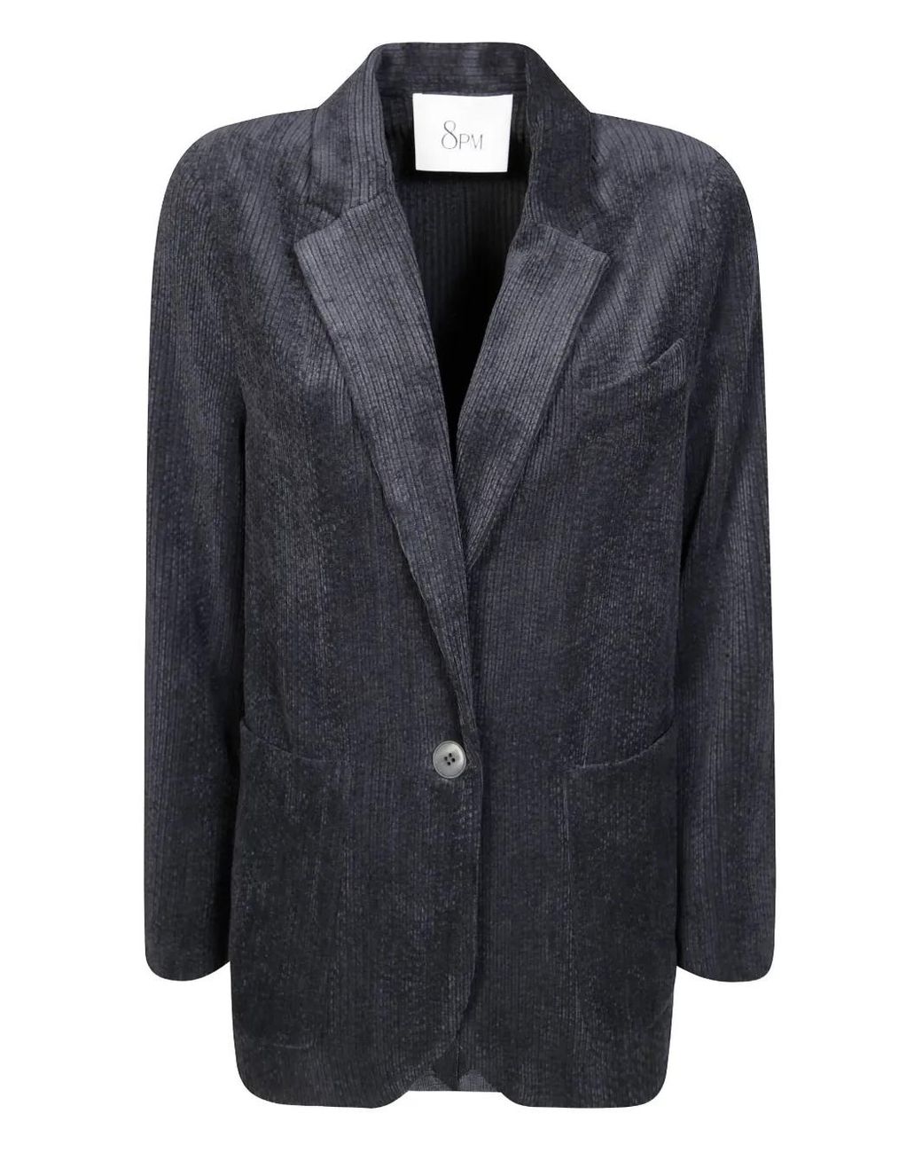 8pm Black Zuleika Pocket Jacket
