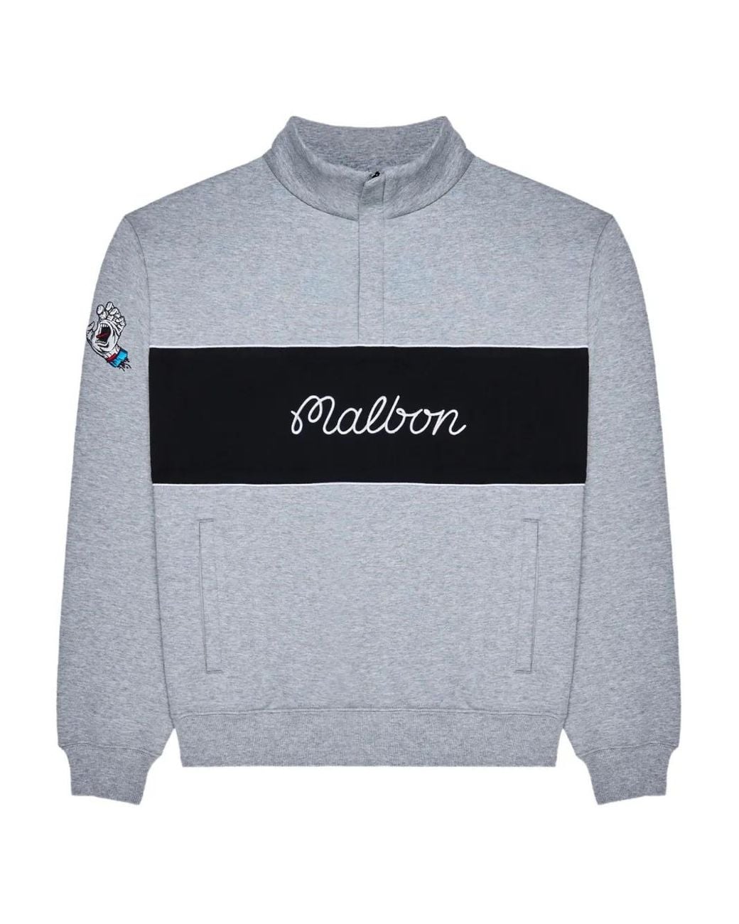 malbon-golf-green-Half-Zip-