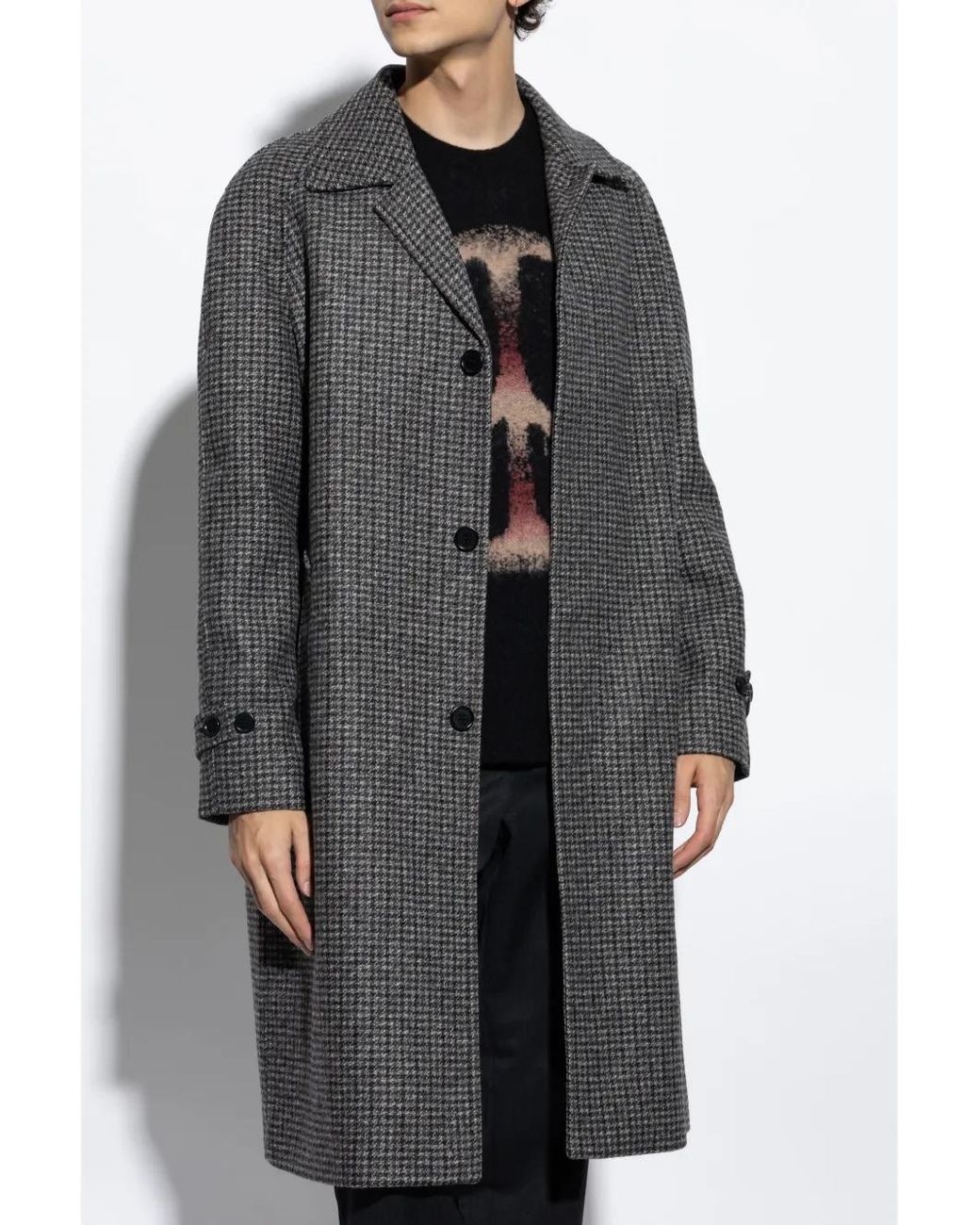 AllSaints Gray Goodman Coat for men