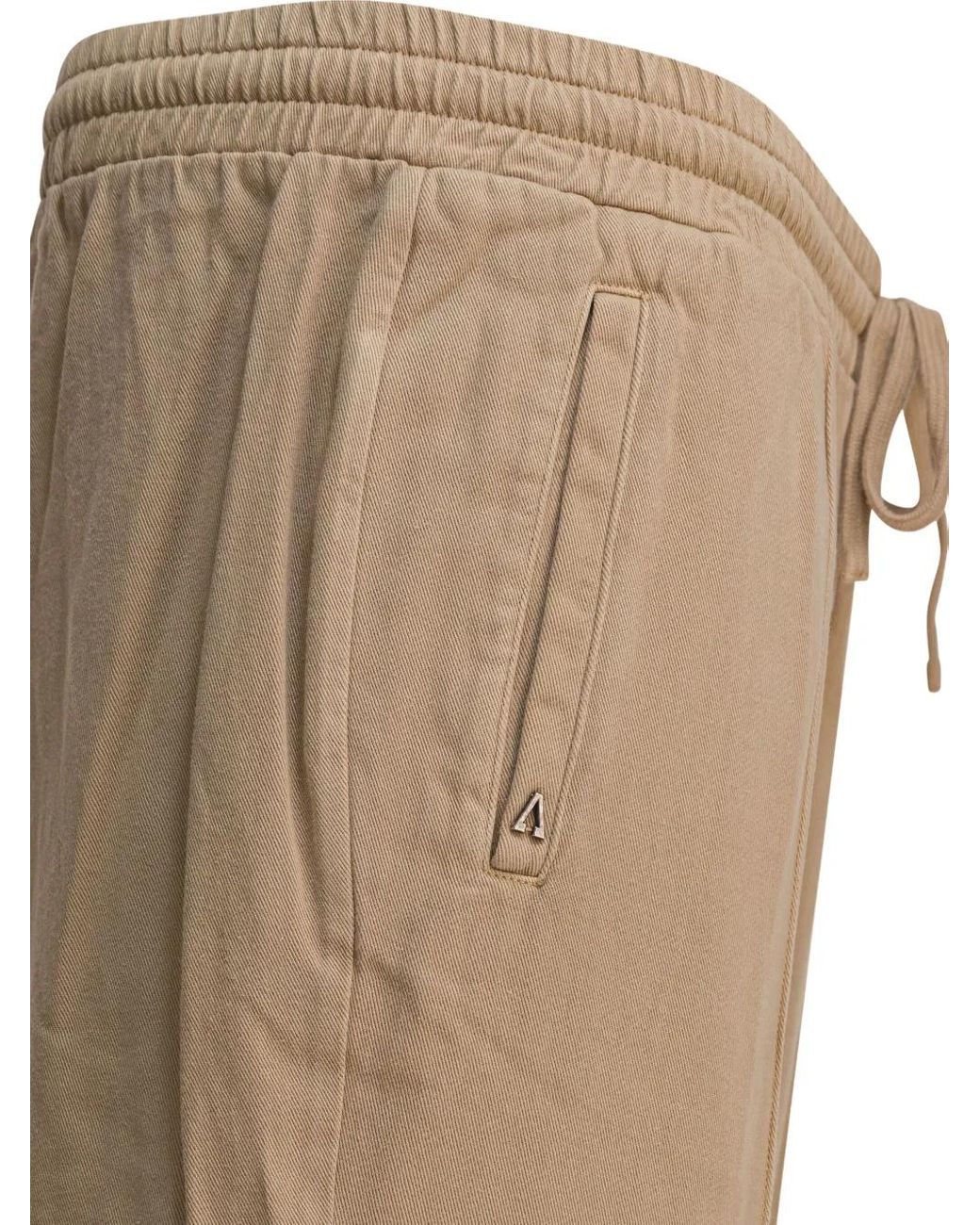 Altum Natural Drawstring Trousers for men
