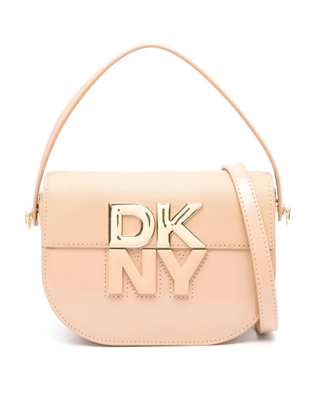 DKNY Natural Logo-Lettering Tote Bag