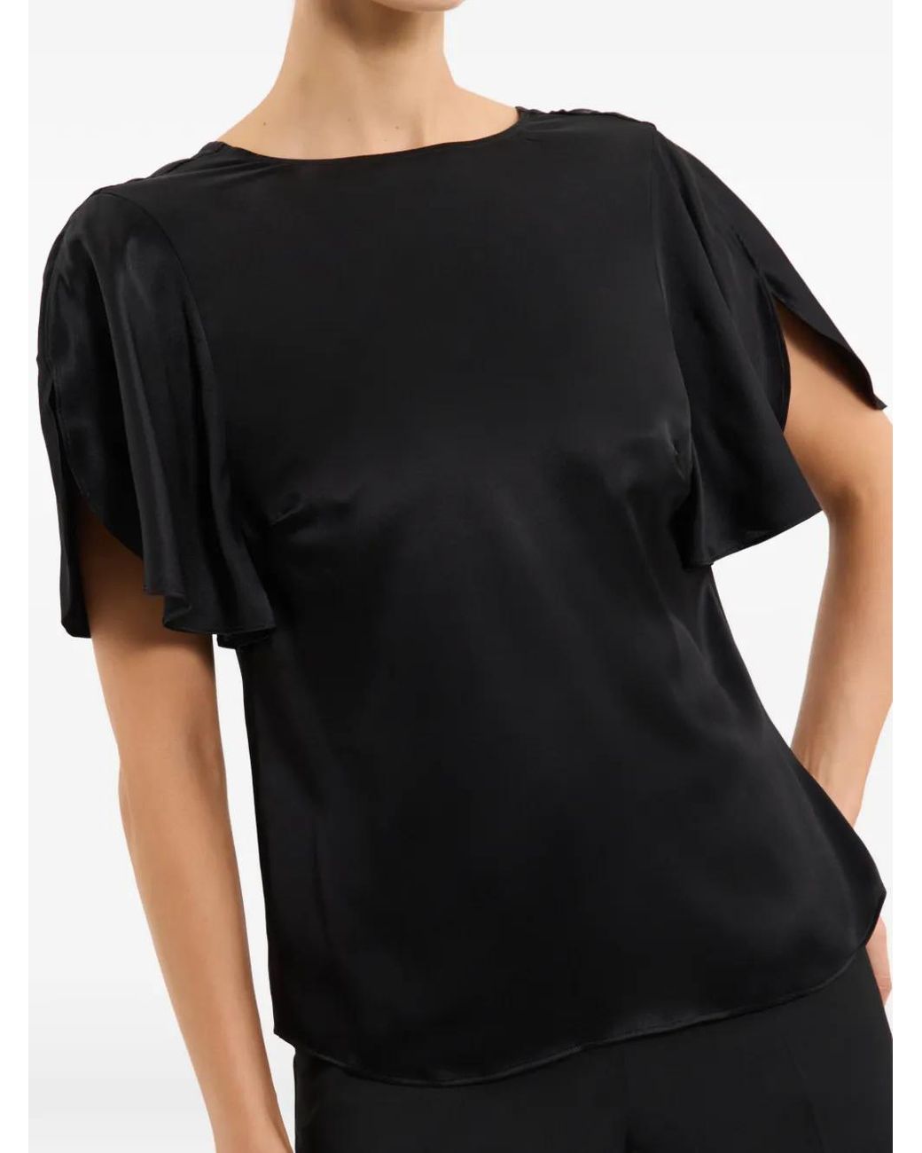 Rebecca Vallance Black Alina Top