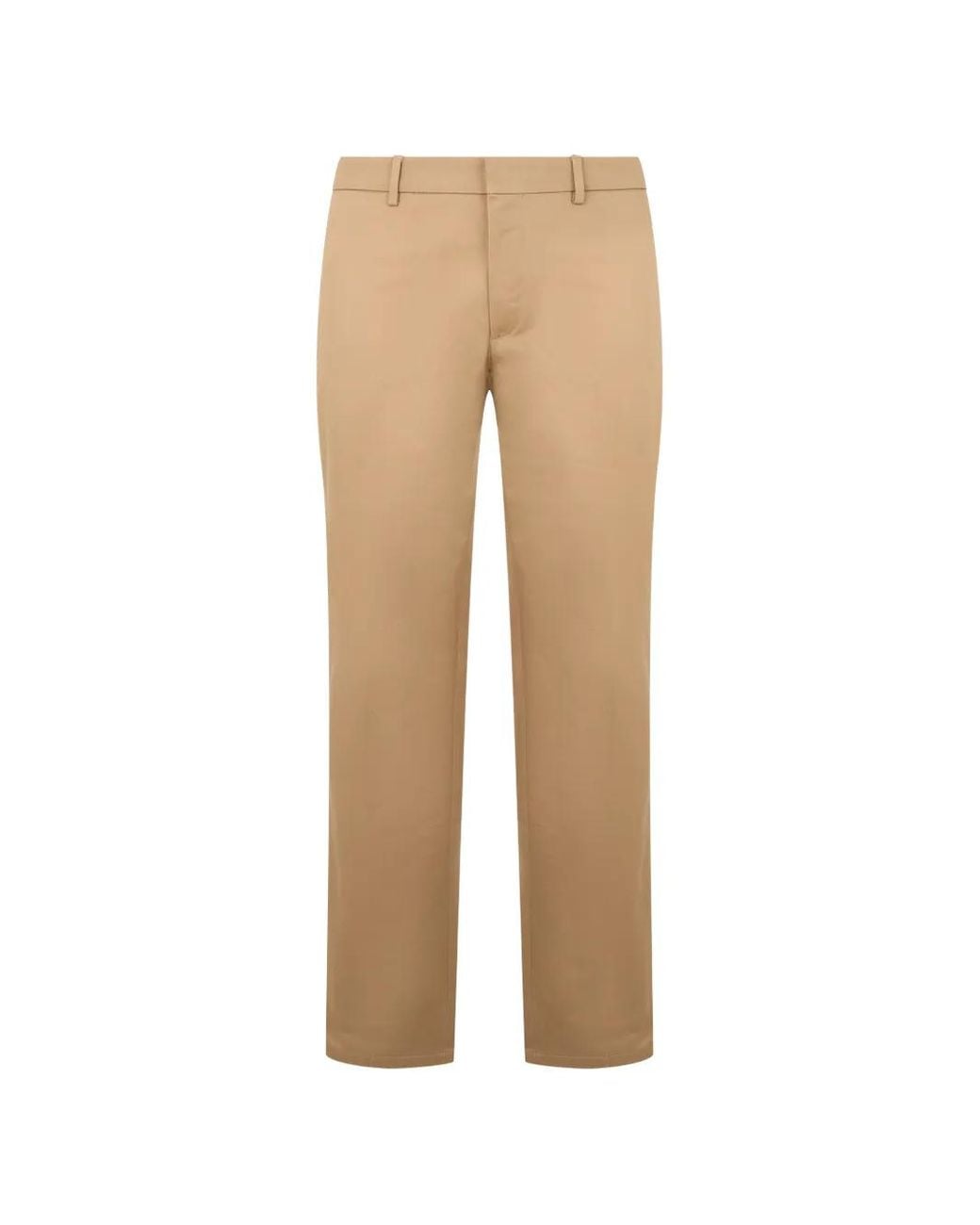 Moorer Natural Straight-Leg Trousers for men