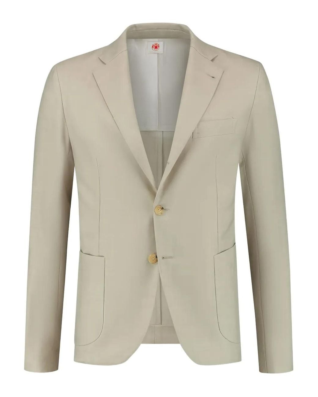Luigi Borrelli Napoli Natural Single-Breasted Blazer for men