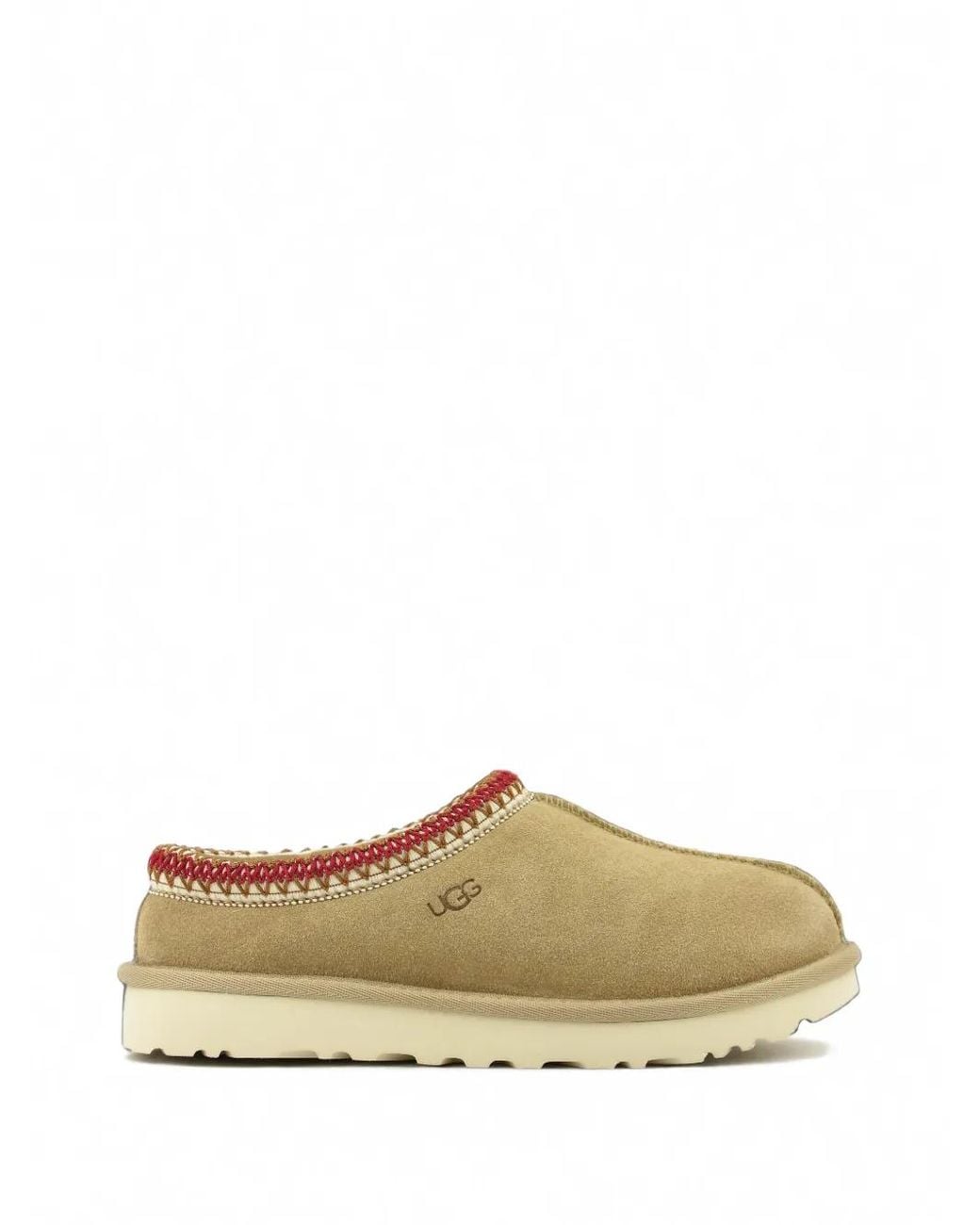 Ugg Natural Tasman Embroidered Slippers