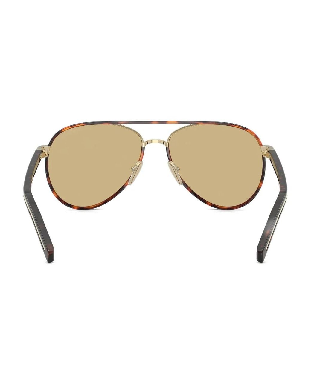 Prada Natural Pilot-Frame Sunglasses