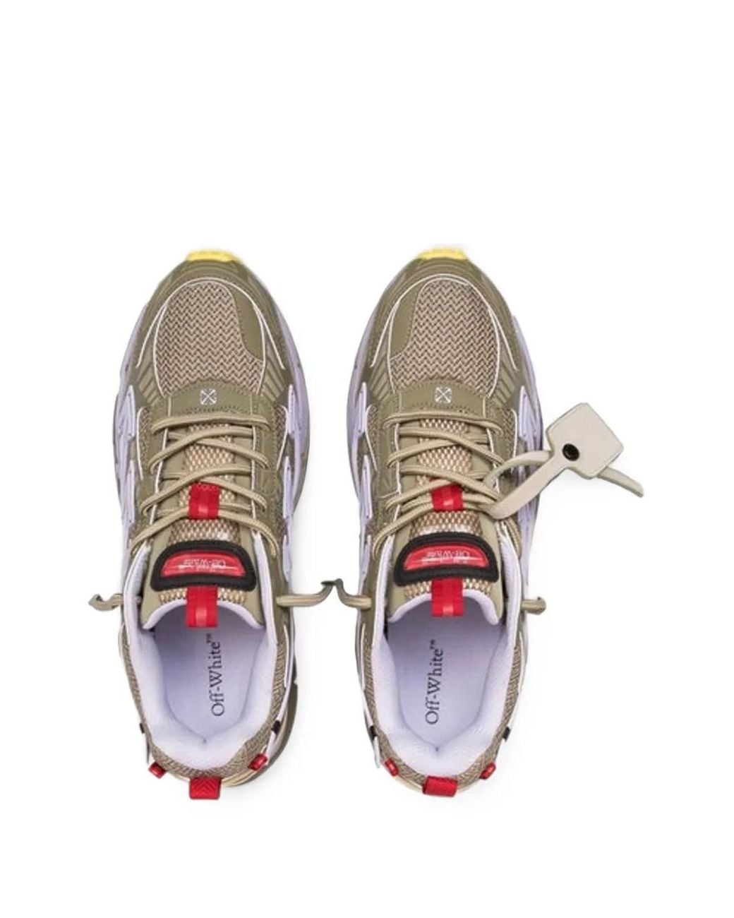 Off-White c/o Virgil Abloh Gray Be Right Back Sneakers for men