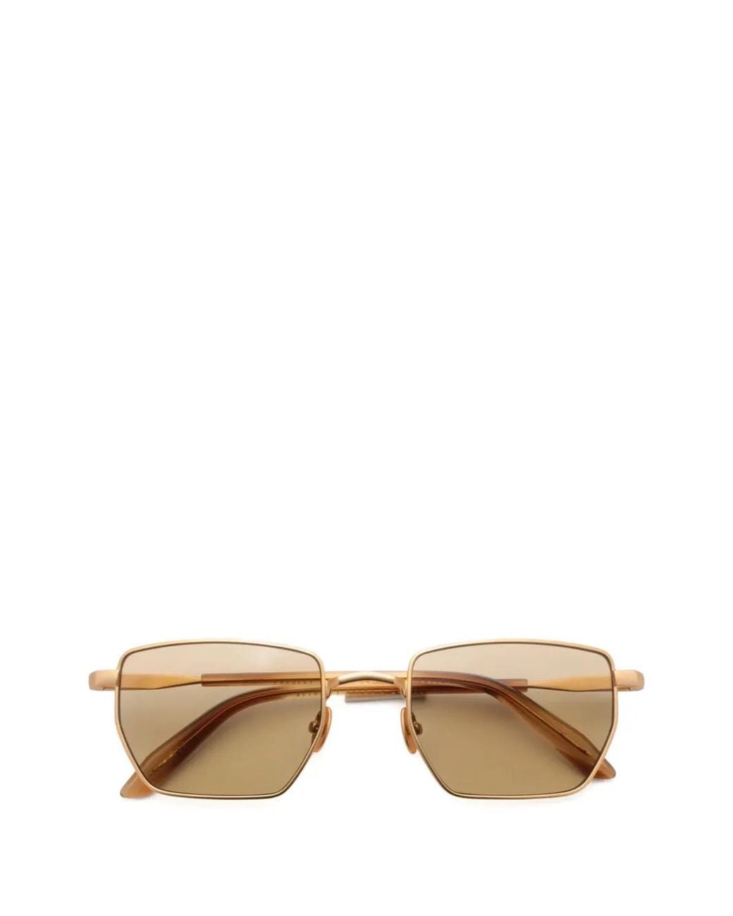 Gast Natural Aether Geometric-Frame Sunglasses