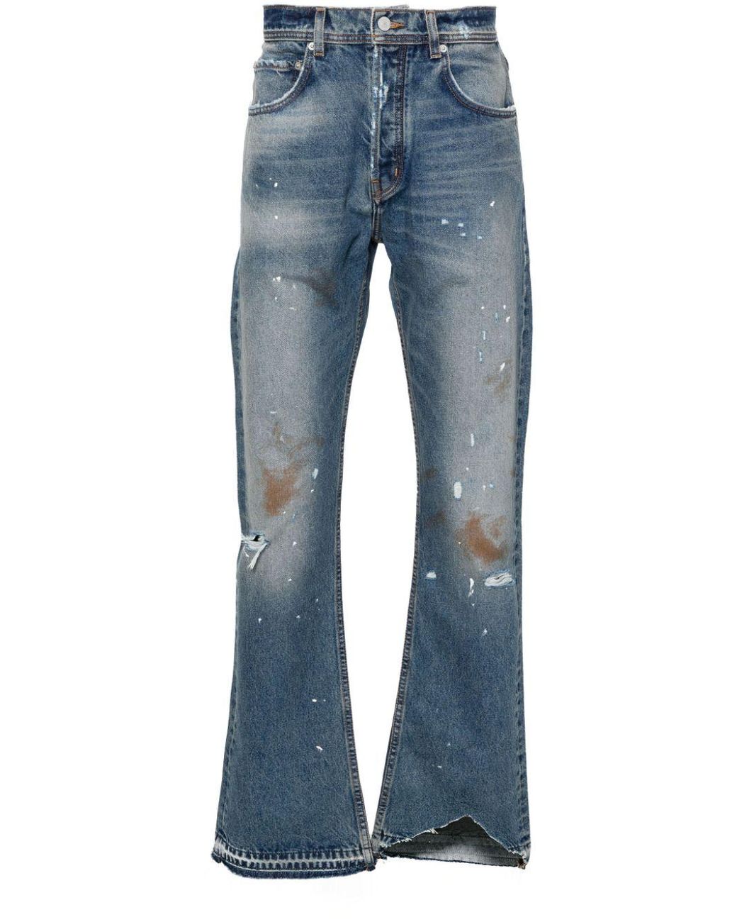 Enfants Riches Deprimes Distressed-effect Flared Jeans in Blue for Men ...