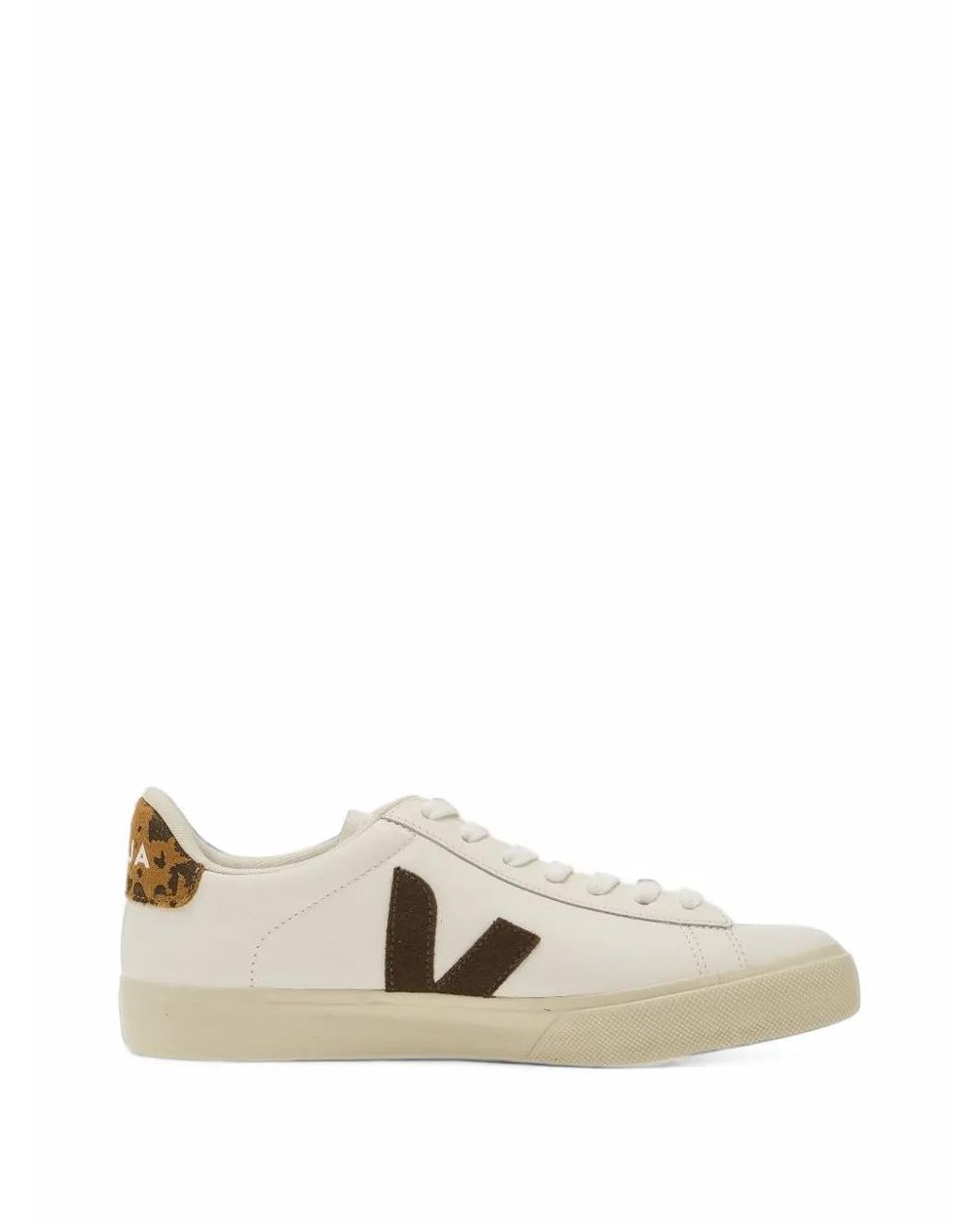 Veja White Campo Leather Camel Wild Country Sneakers