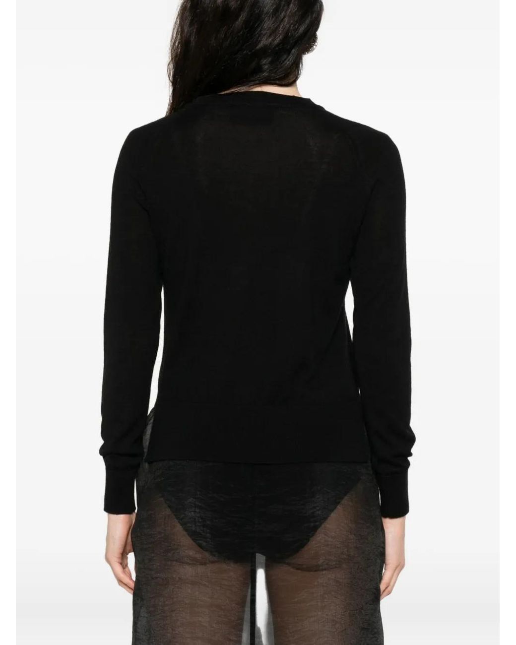Pull À Ornements De Perles Simone Rocha en coloris Black