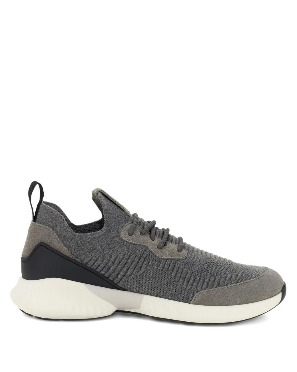 Boggi Gray Willow Lace-Up Sneakers for men