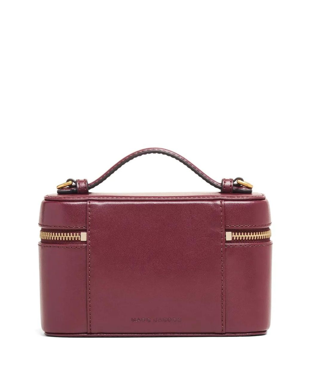 Marc Jacobs Purple Leather Vanity Bag
