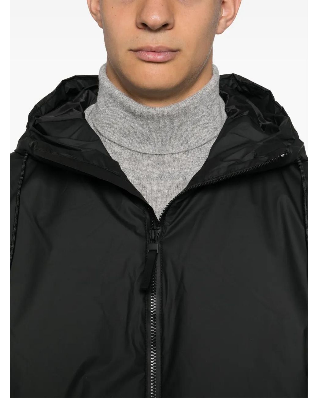 Rains Black Lohja Jacket
