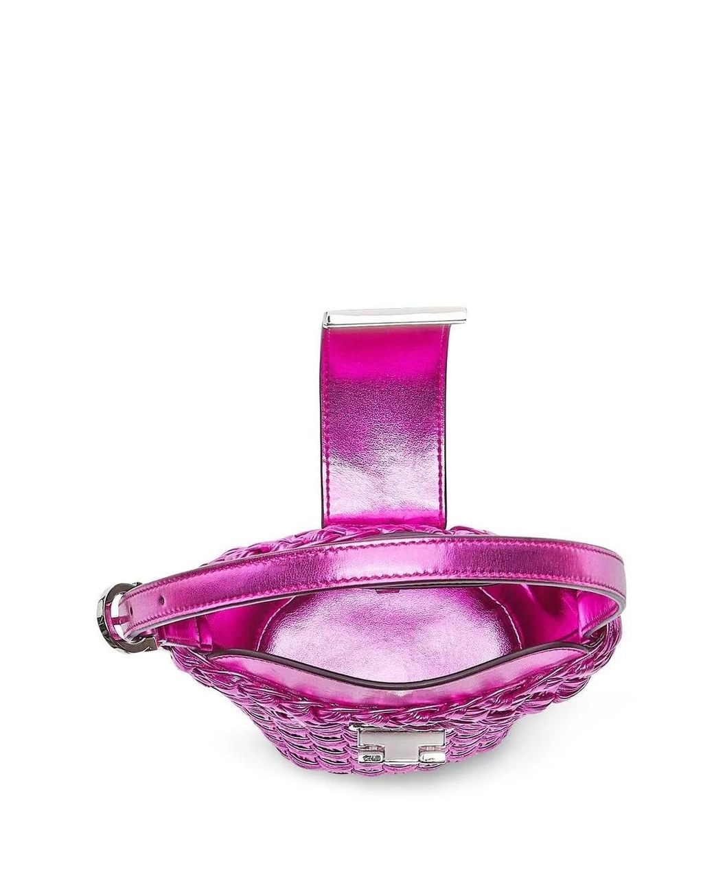 Ferragamo Pink Small Trifolio Shoulder Bag